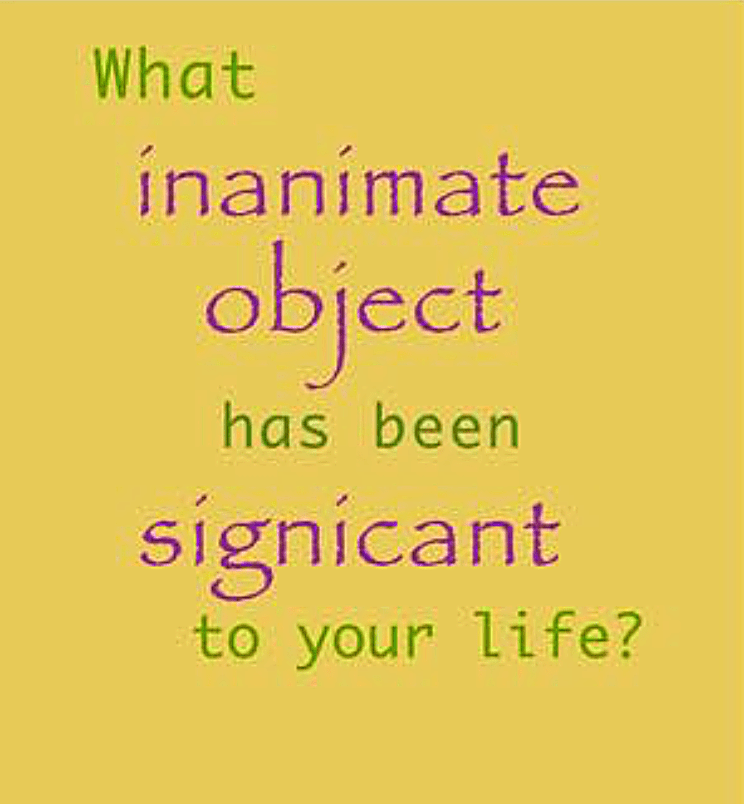 What inamanimate object..?